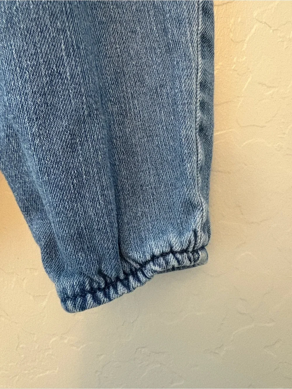Carter's denim chambray sleeveles long romper with buttons 9 months